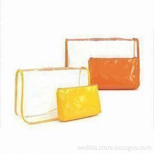 Beautiful Clear Cosmetic Bag Set, Sized 28 x 7.5 x 18cm